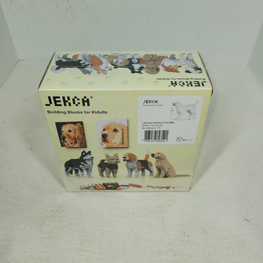 Jekca Labrador Retriever Lego Building Blocks NIB 01S-M02 Toy Toys Kid Kids Fun